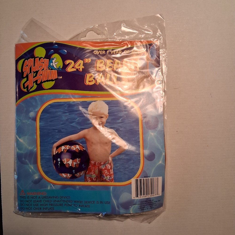 Splash-n-Swim 24" Beach Ball